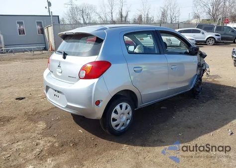 2014 Mitsubishi Mirage De from USA, damaged, VIN ML32A3HJ9EH013698